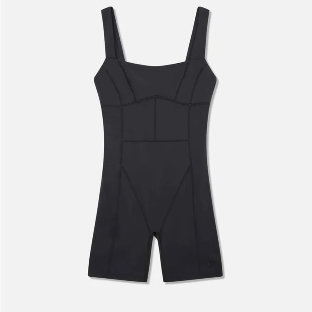 P.E Nation Black One-Piece Active Bodysuit